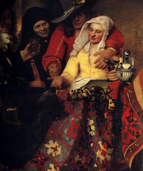 Johannes Vermeer : The Procuress